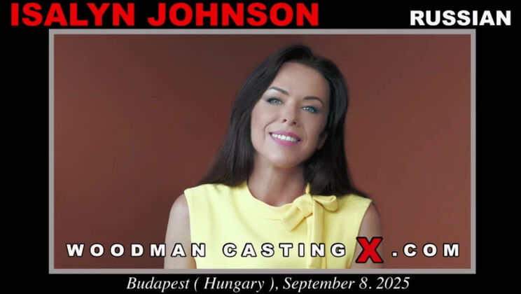 [WoodmanCasting] - Isalyn Johnson hardcore anal and deep blowjob combo - Isalyn Johnson