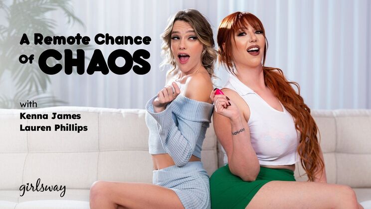 [Girlsway] - Blonde MILF and Redhead Skinny Girl’s Anal & Toys - Kenna James - Lauren Phillips