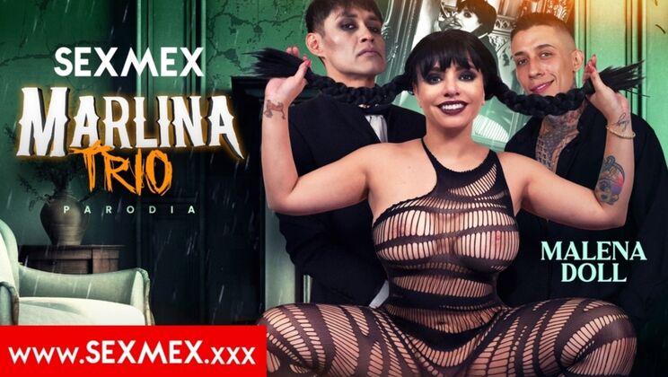 [SEXMEX] - Malena's Porn Story: Big Tits and Blowjob - Malena