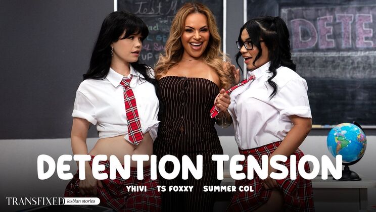 [Transfixed] - Yhivi and Summer Col: Hairy Pussy Licking Session