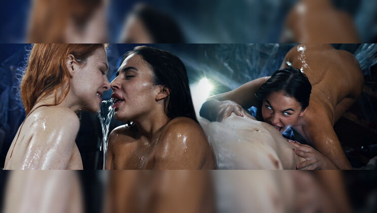 [Parasited] - Masturbation and Scissoring with Milan Cheek - Clemence Audiard - Milan Cheek - Sofia Rivers