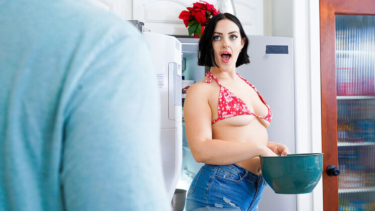[NubileFilms] - Shaved Pussy and Deepthroat with Neighbor - Alex Charger - Lucy Lotus