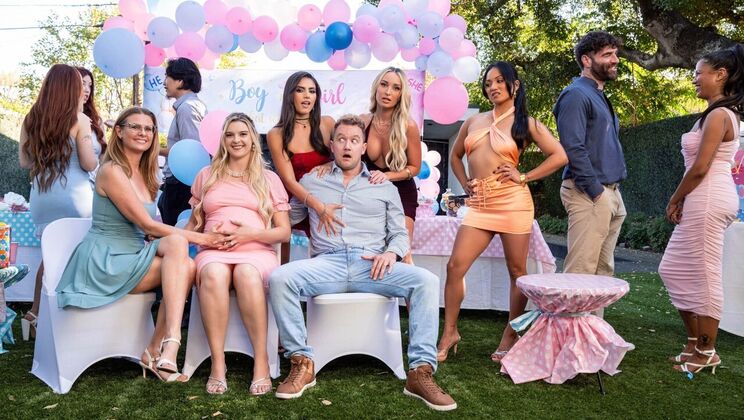 [Brazzers] - FFM Orgy With Short Hair Girl & Big Tits Milf - Van Wylde - Lana Violet - Isa Bella - Meagan Moore