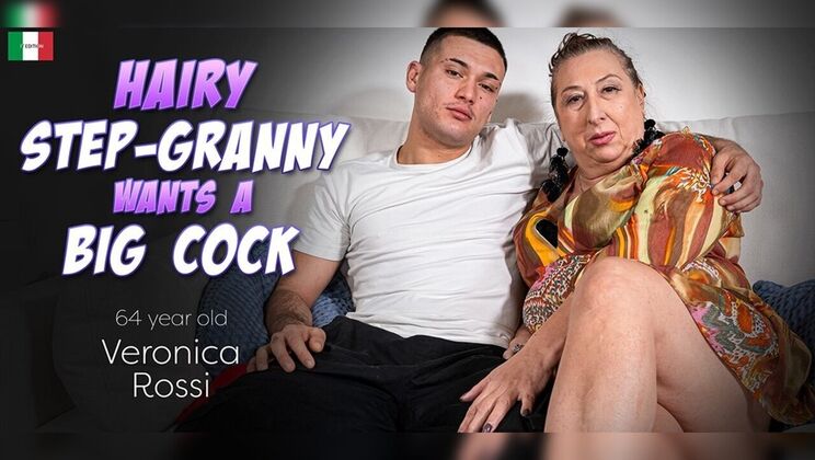 [Mature.nl] - Veronica Rossi: Classic Granny Wants Anal and Blowjob Action