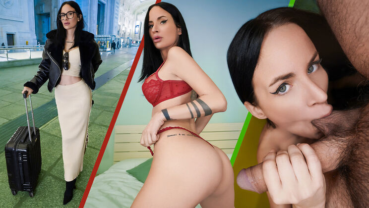 [CiaoBella] - Rebecca Costa's Bra Tease and Blowjob - Romeo Mancini - Rebecca Costa