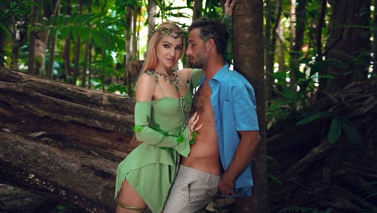[DigitalPlayground] - Survivor's Paradise fuck: athletic redhead takes all - Lucas Frost - Little Dragon