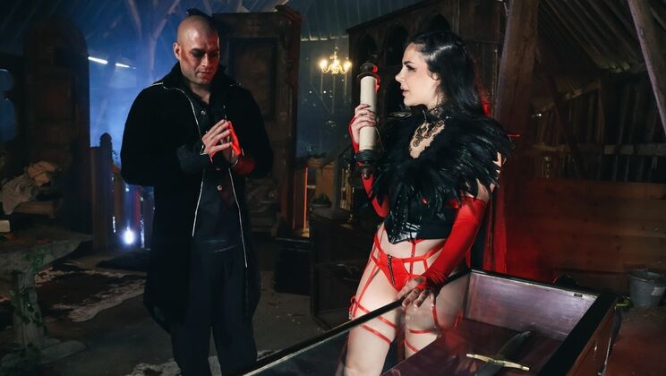[DigitalPlayground] - Valentina Nappi and Xander Corvus in a Sexy Thong and High Heels - Valentina Nappi - Xander Corvus
