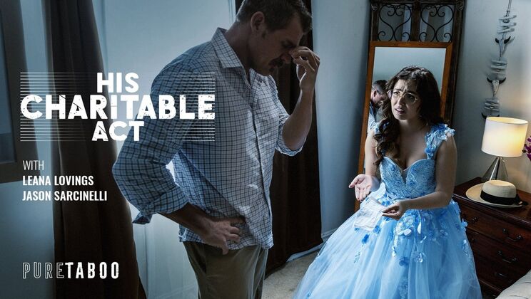 [PureTaboo] - Shaved Teen Pussy Gets Licked Before Rough Doggystyle - Leana Lovings - Jason Sarcinelli