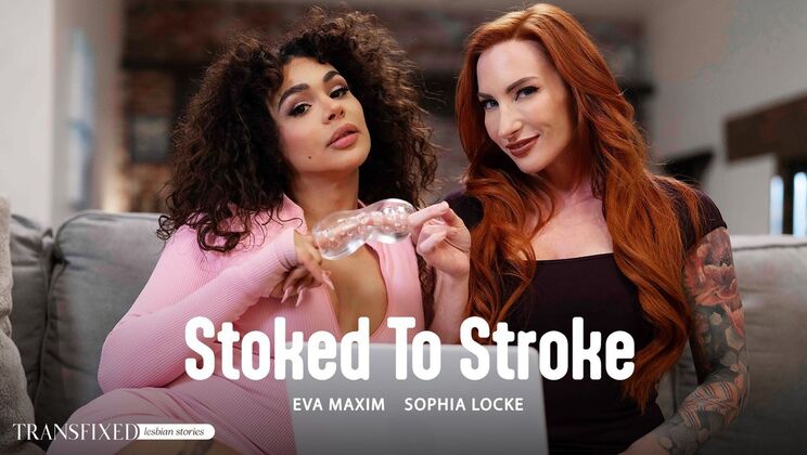 [Transfixed] - Latina Redhead in Lingerie Masturbates with Toys - Sophia Locke - Eva Maxim