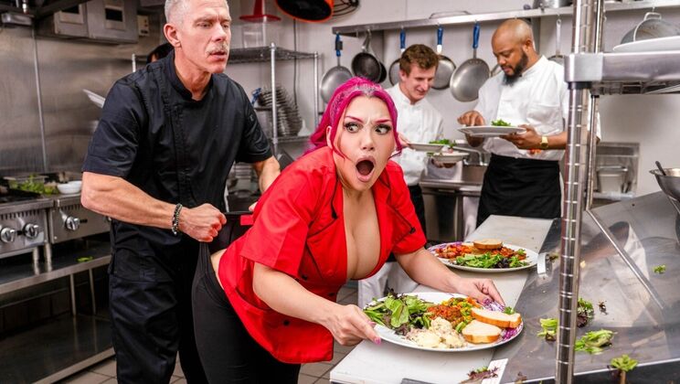 [Brazzers] - Grey Uniform Anal Sex with Short Hair Lily Lou - Mick Blue - Lily Lou