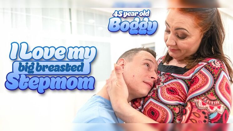 [Mature.nl] - Stepmom Boggy shows her hairy mature body for stepson's fucking - Nikki Nuttz - Boggy