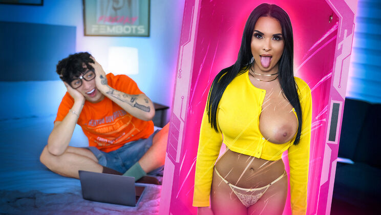 [FreakyFembots] - Mombot Rises: Anissa Kate's Disgusted Pleasure Blowjob - Anissa Kate - Ethan Seeks