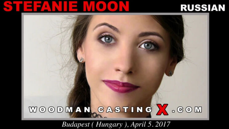 [WoodmanCasting] - Hot Stefanie Moon Gets Spanked Then Fucked in Bedroom - Stefanie Moon